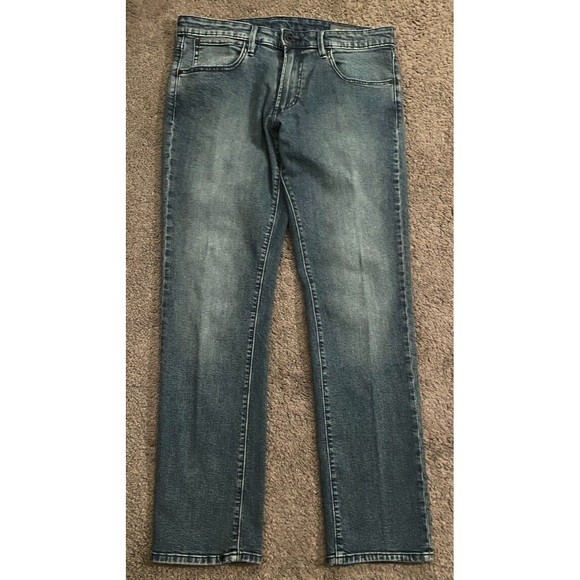 Bonobos Jeans Mens Bonobos Nyc Slim Fit Blue Denim Jeans 32x34